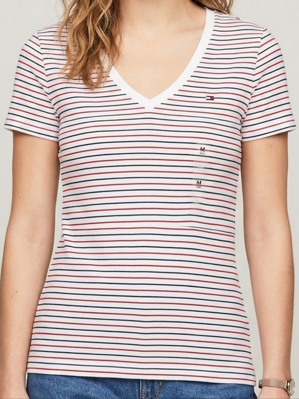 Tommy Hilfiger Stripped  T Shirt M